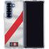 Peru Soccer Flag Galaxy Z Fold6 Clear Case